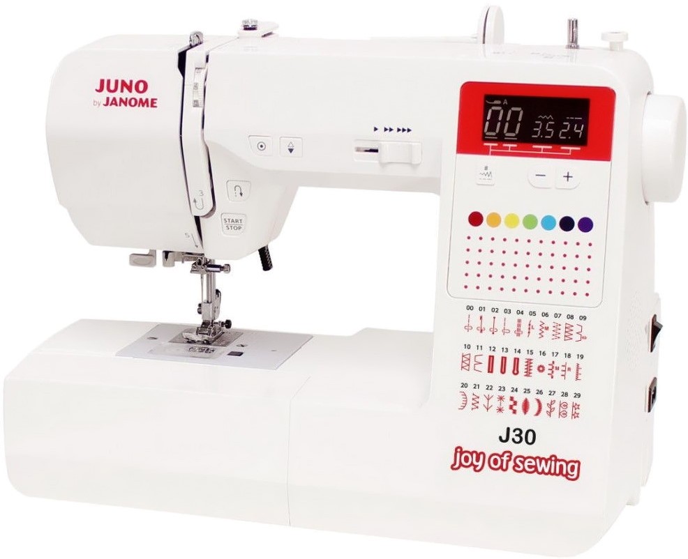 Швейная машина / оверлок Janome Juno J30. Обзоры, инструкции, ссылки: Janome  Juno J30