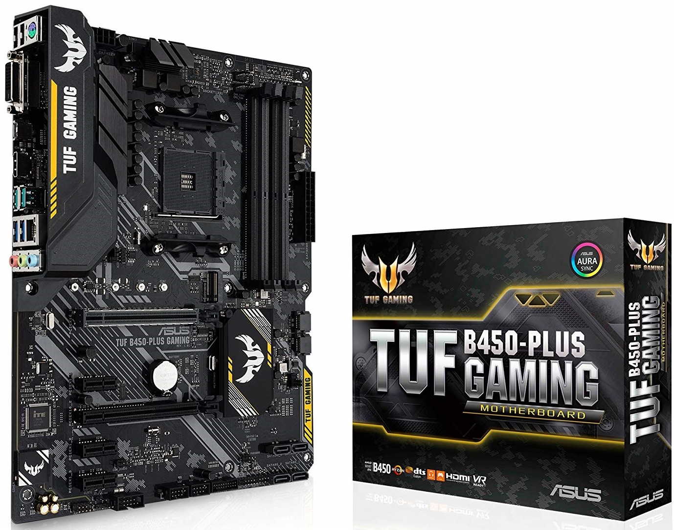 Материнская плата Asus TUF B450-PLUS GAMING (90MB0YM0-M0EAY0)