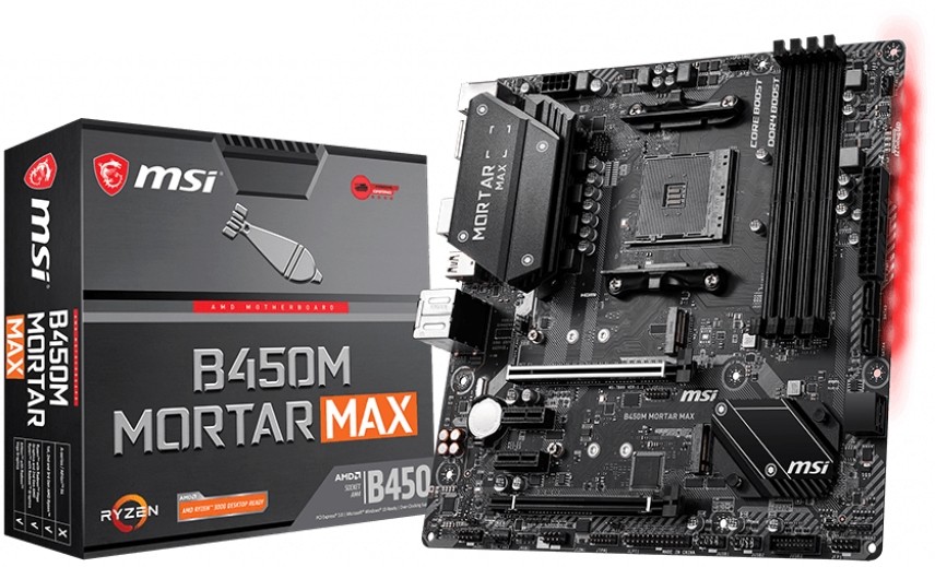 Материнская плата MSI B450M MORTAR MAX