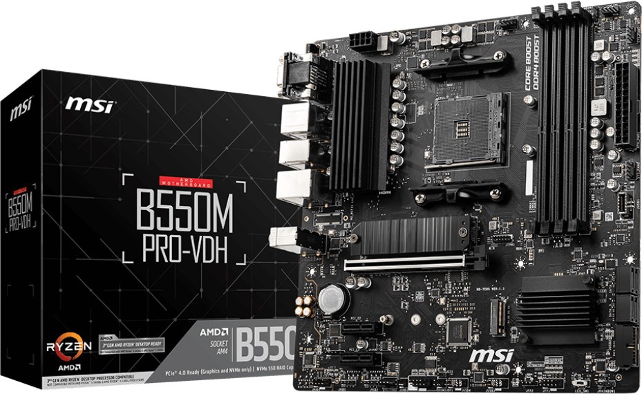 Материнская плата MSI B550M PRO-VDH