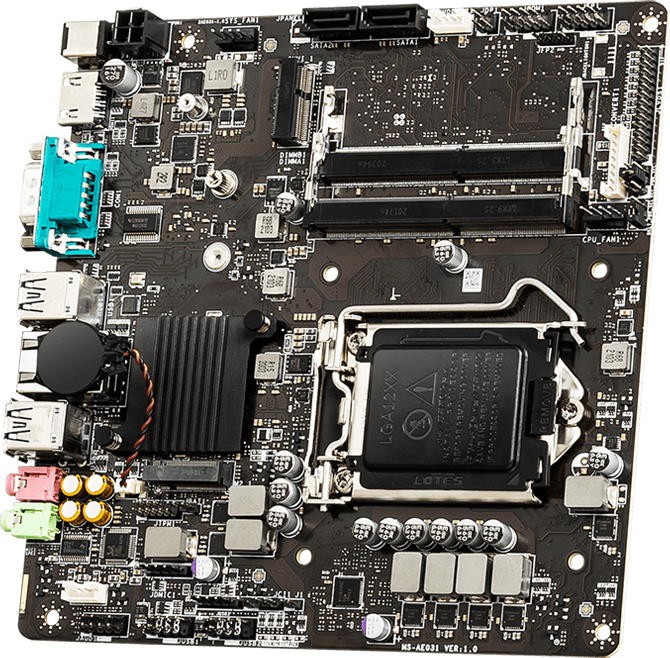 Материнская плата MSI H510TI-S01