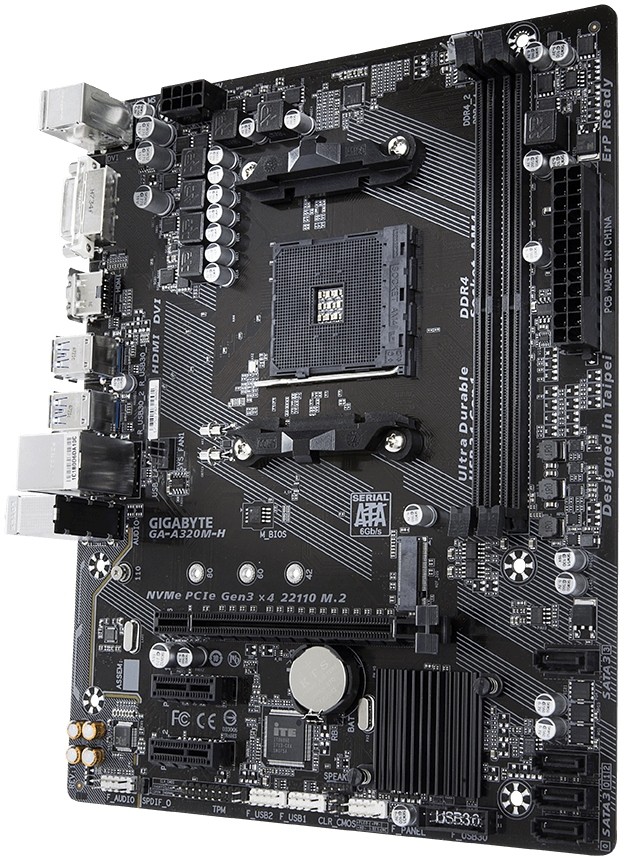 Материнская плата Gigabyte GA-A320M-H