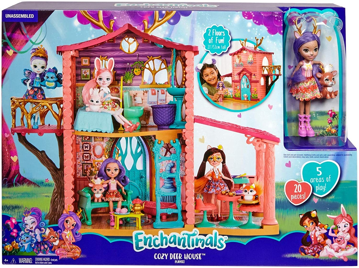 enchantimals tree house