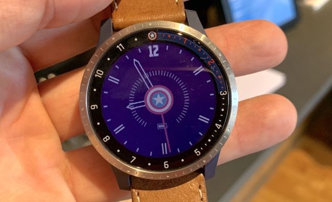 garmin captain marvel watch