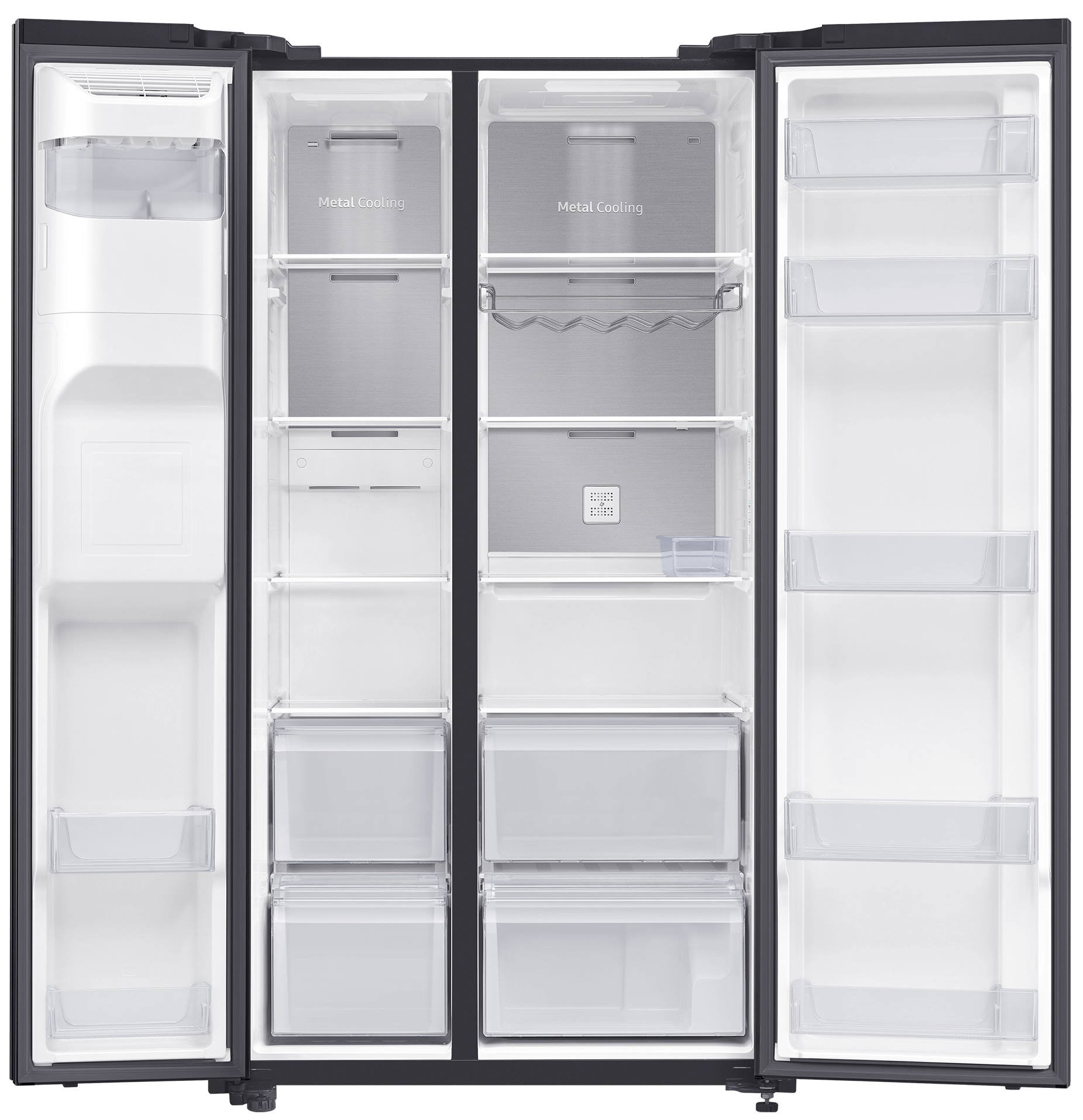 Холодильник Samsung RS65R54422C черный