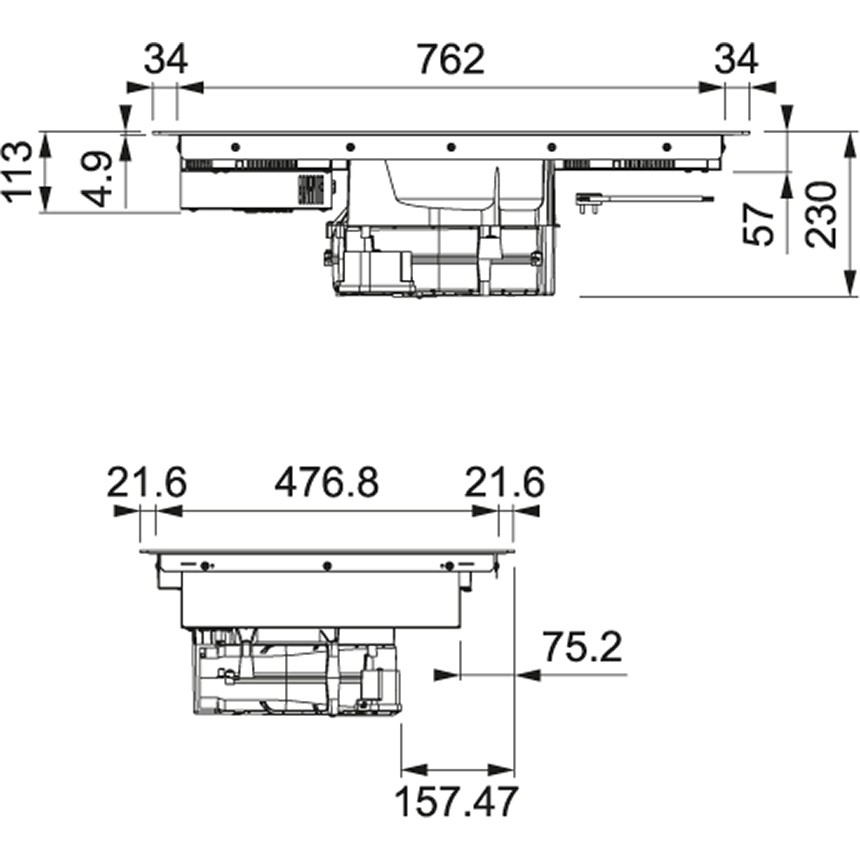 Варочная поверхность Franke FMA 839 HI черный (340.0595.364)