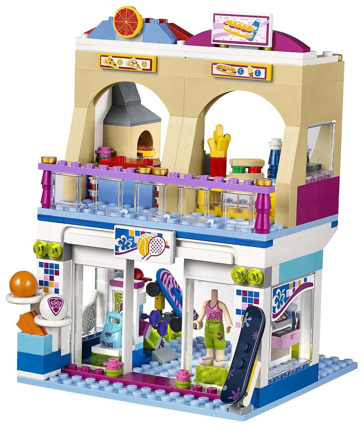 lego friends heartlake mall