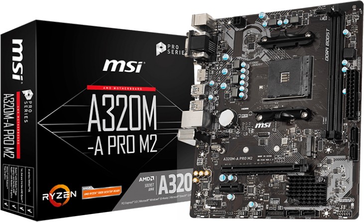 Материнская плата MSI A320M-A PRO M2
