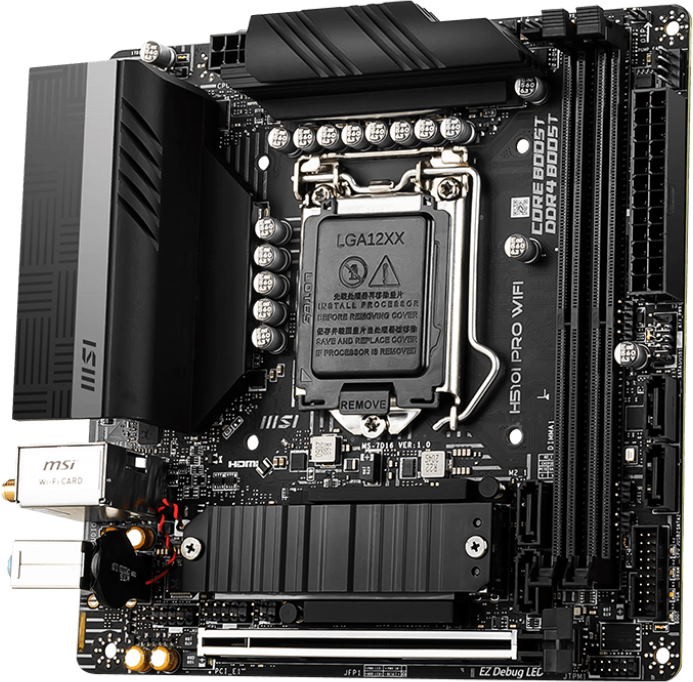 Материнская плата MSI H510I PRO WIFI