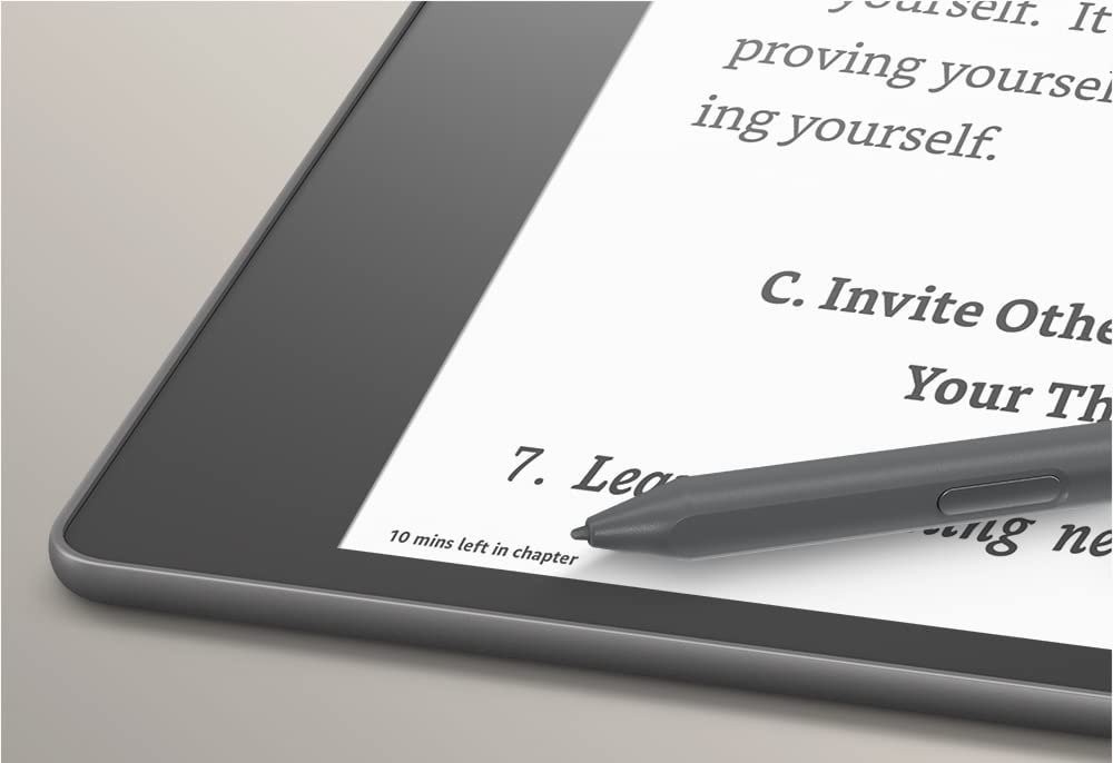 Электронная книга Amazon Kindle Scribe 2022 64GB. Обзоры