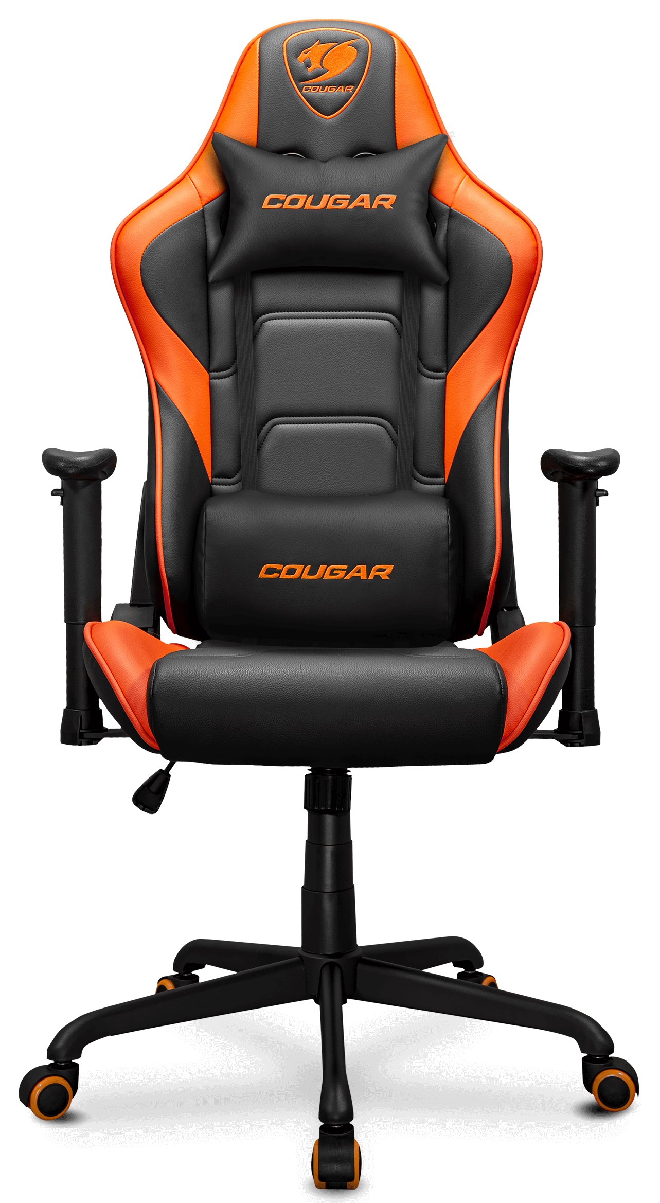 Cougar Armor Gaming Chair Black Orange