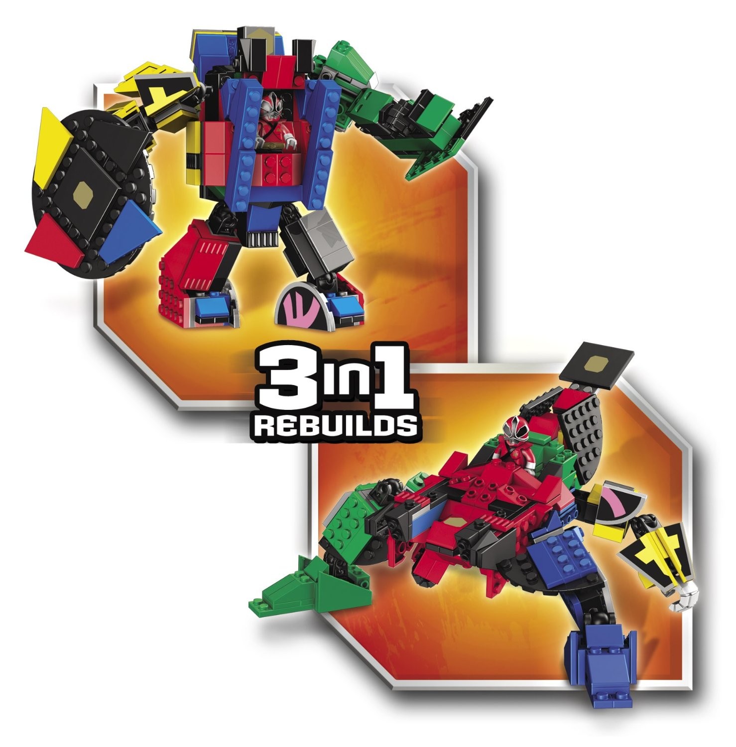 MEGA Bloks Samurai Megazord 5785 