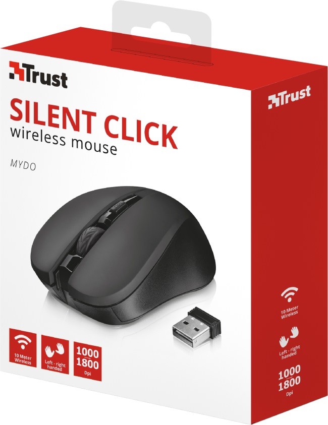 Мышка Trust Mydo Silent Click Wireless