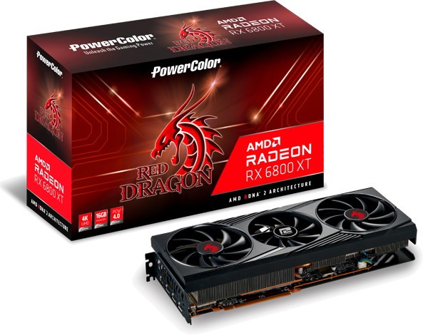 Видеокарта PowerColor Radeon RX 6800 XT AXRX 6800XT 16GBD6-3DHR/OC