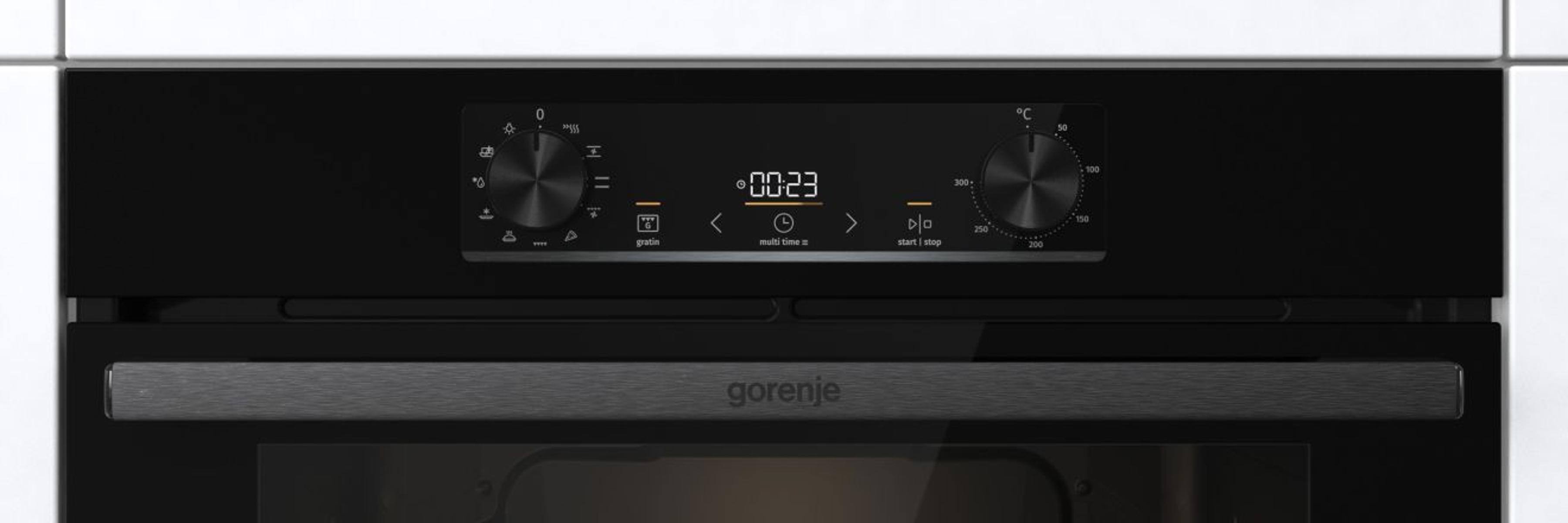 Духовой шкаф Gorenje Essential BO 6735 E02 BK. Обзоры, инструкции, ссылки:  Gorenje Essential BO 6735 E02 BK