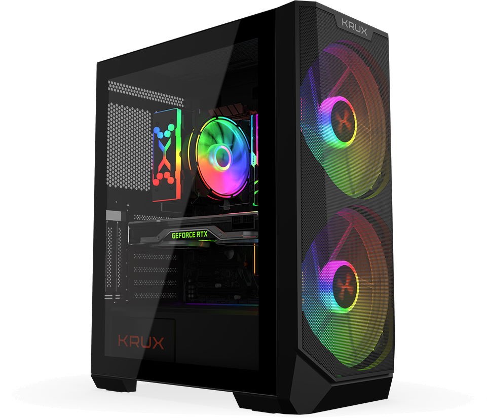 Корпус KRUX Vortex черный (KRX0094)