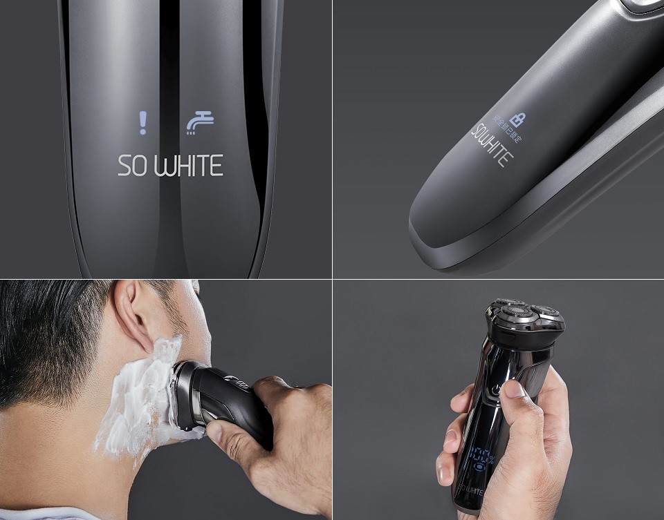 Картинки по запросу Электробритва Xiaomi Soocas White 3D Intelligent Shaver