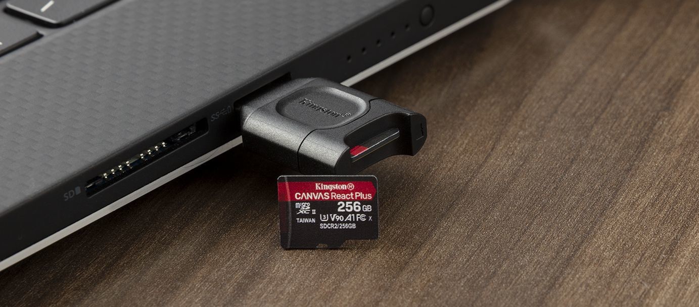 Kingston microSDXC Canvas React Plus 64 ГБ (MLPMR2/64GB) - купить карту памяти: цены, отзывы, характеристики > стоимость в магазинах Украины: Киев, Днепропетровск, Львов, Одесса