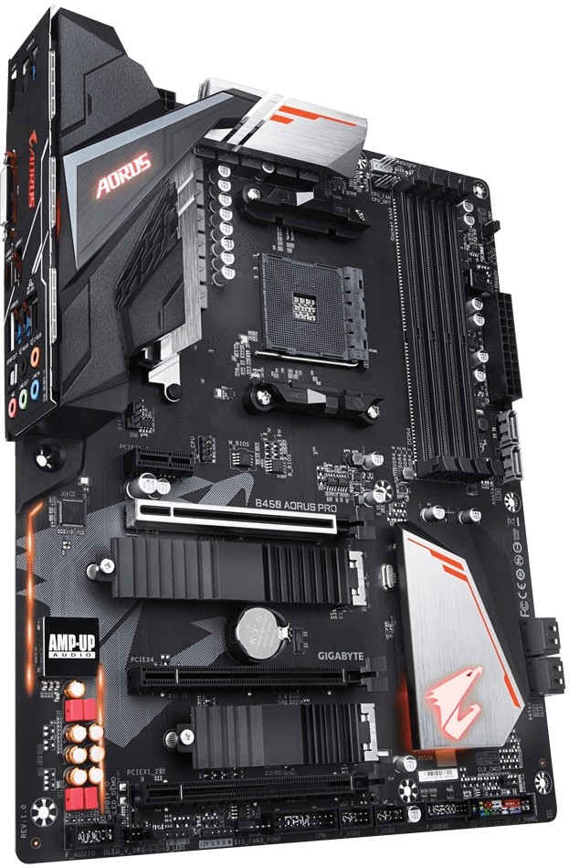 Материнская плата Gigabyte B450 AORUS PRO rev. 1.0