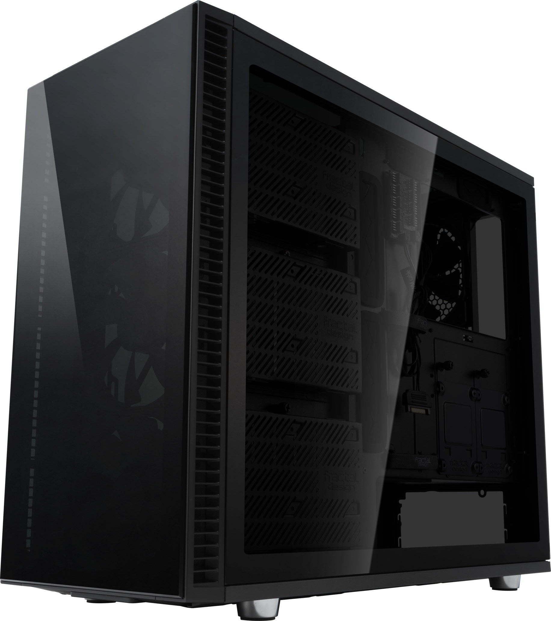 Корпус Fractal Design Define S2 Vision Blackout черный (FD-CA-DEF-S2V-BKO-TGD)
