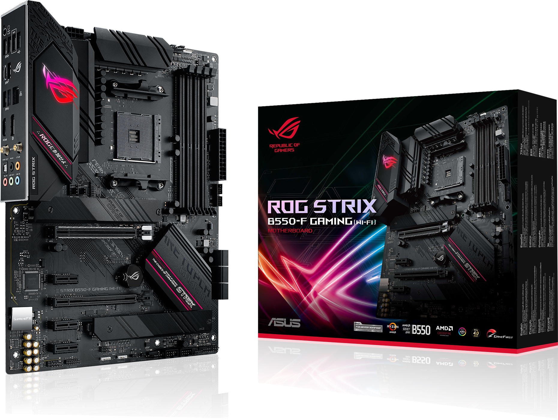 Материнская плата Asus ROG STRIX B550-F GAMING (WI-FI) (90MB14F0-M0EAY0)