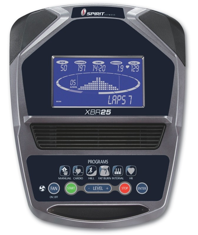 spirit fitness xbr25