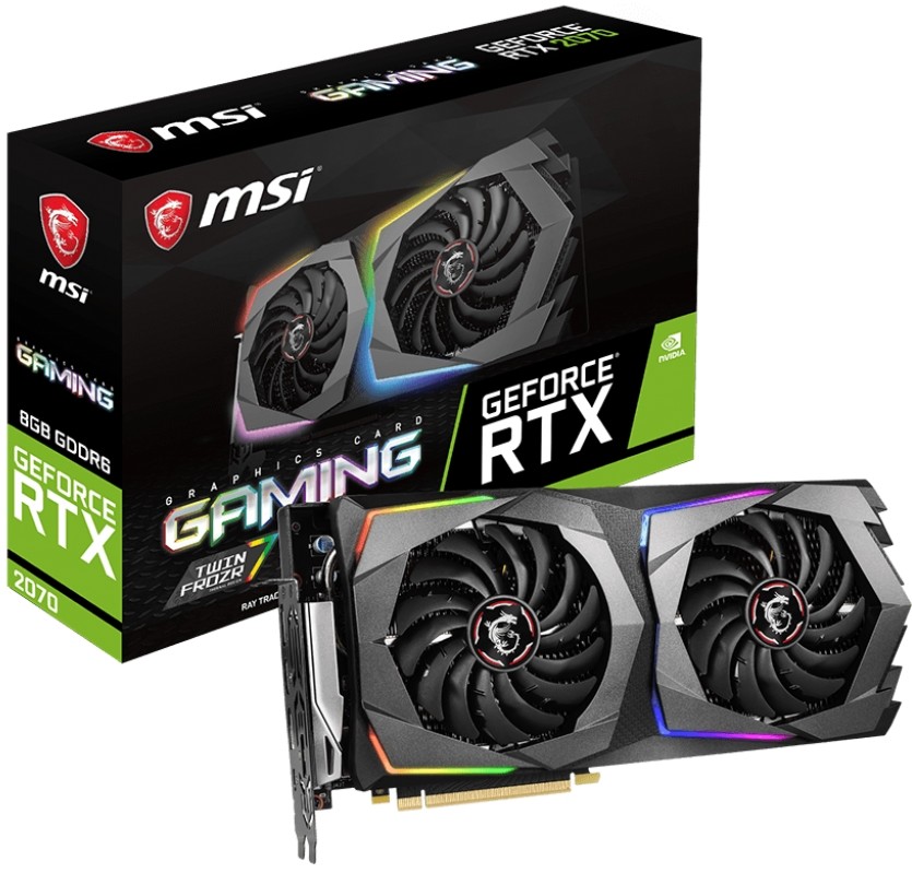 Видеокарта MSI GeForce RTX 2070 GAMING 8G