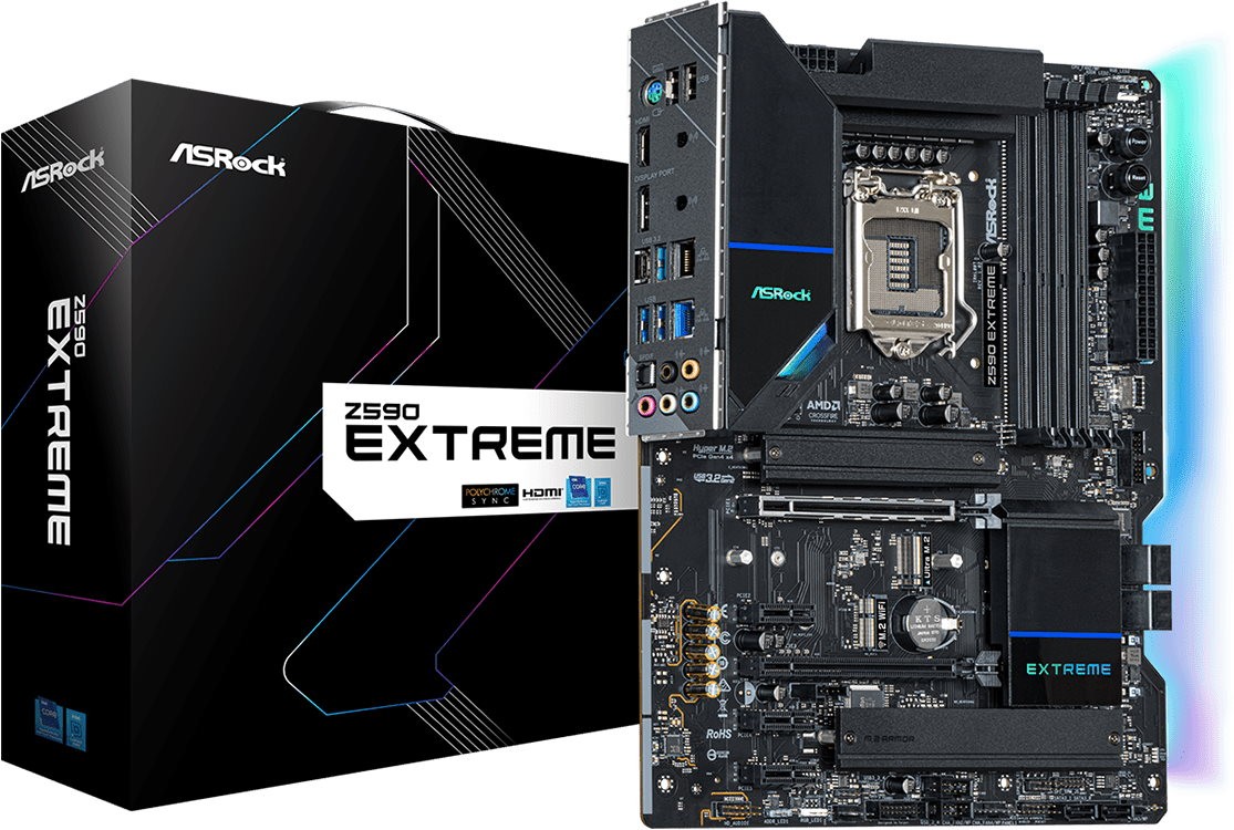 Материнская плата ASRock Z590 Extreme (90-MXBF60-A0UAYZ)