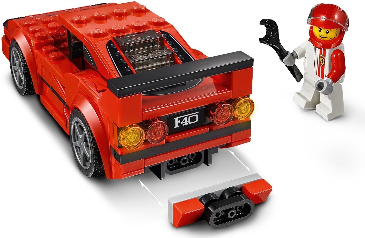 lego ferrari f40 speed champions