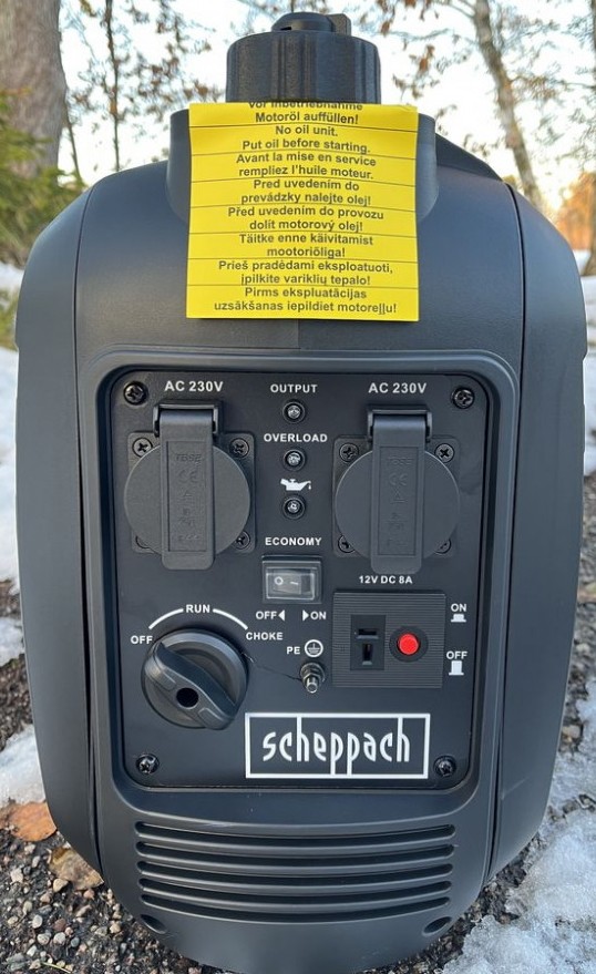 Генератор бензиновый Scheppach IGT 2500 1.6 кВт (Фотос)