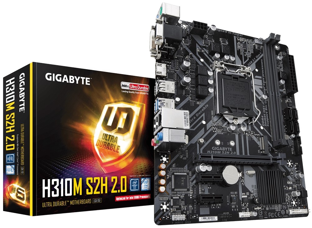 Материнская плата Gigabyte H310M S2H 2.0 rev. 1.0