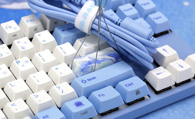 Клавиатура Varmilo VA87M Sea Melody  Red Switch (VA87MR2W)