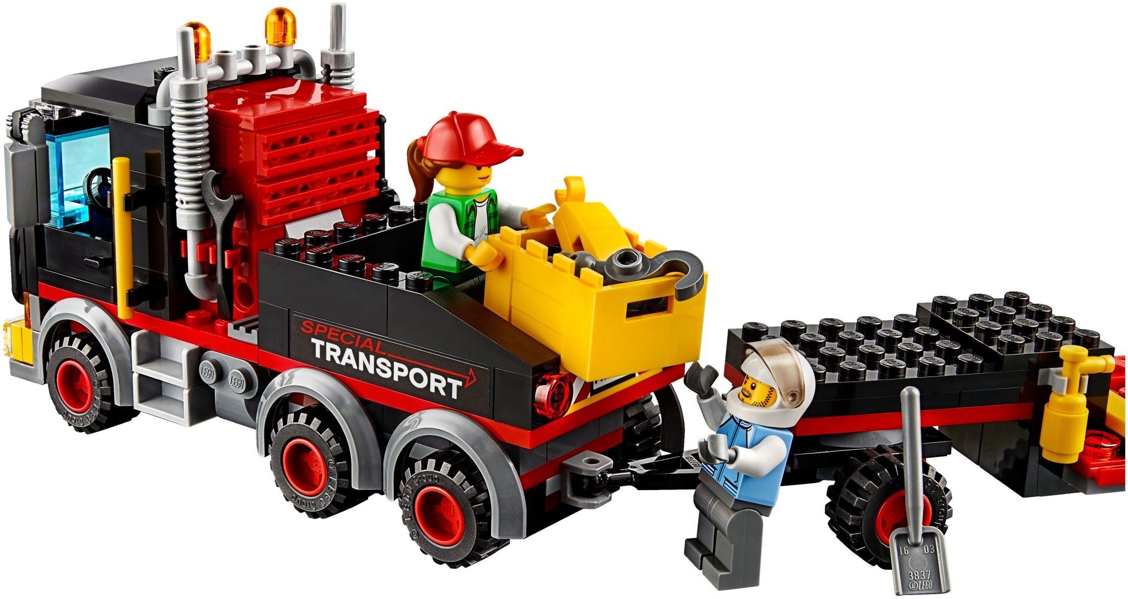 lego heavy cargo transport 60183