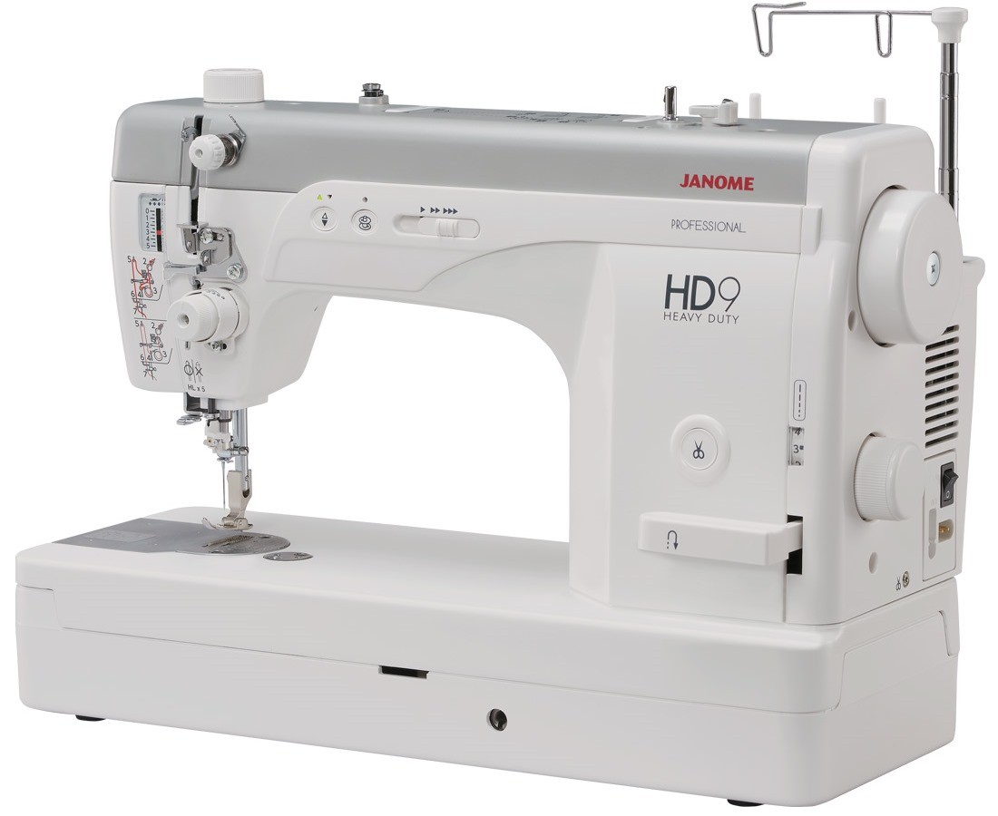 Швейная машина / оверлок Janome Heavy Duty HD9. Обзоры, инструкции, ссылки:  Janome Heavy Duty HD9