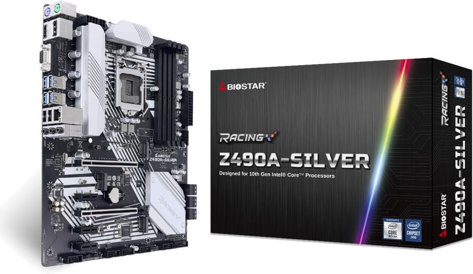 Материнская плата Biostar Z490A-SILVER