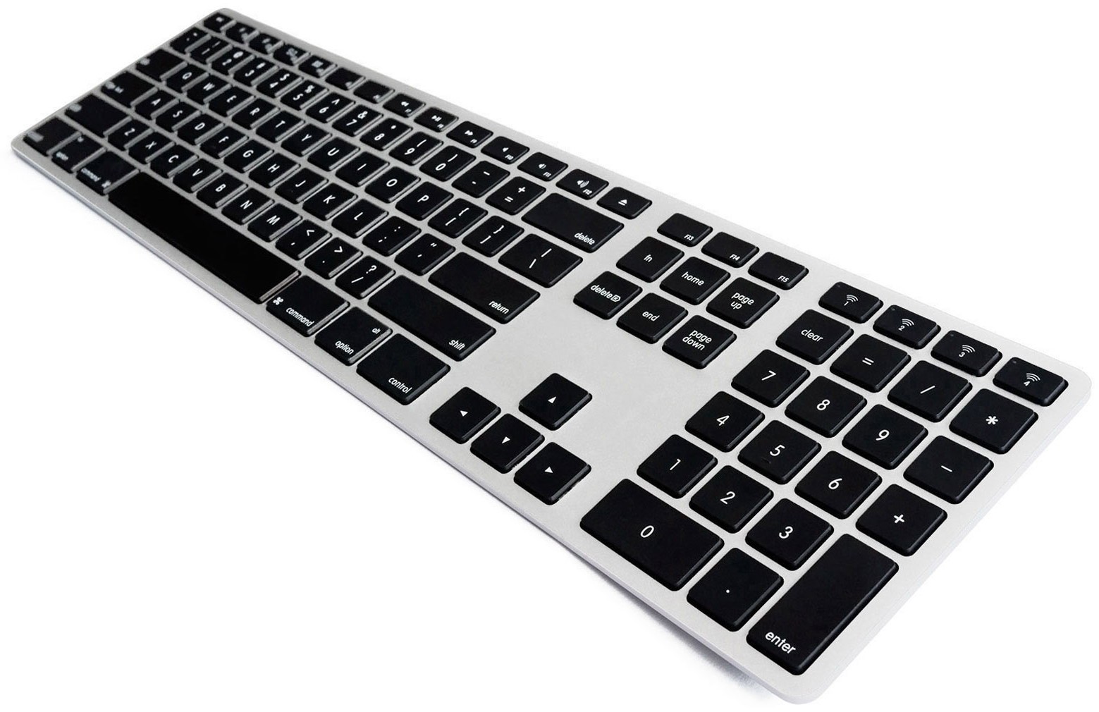 Клавиатура Matias Backlit Wireless Aluminum Keyboard (FK418BTLSB)