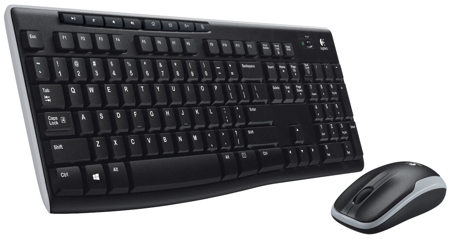 Клавиатура с мышью Logitech Wireless Combo MK270 (920-004518)