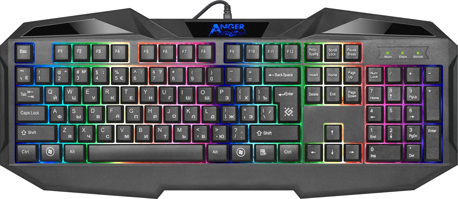 Клавиатура с мышью Defender Anger MKP-019 (52019)