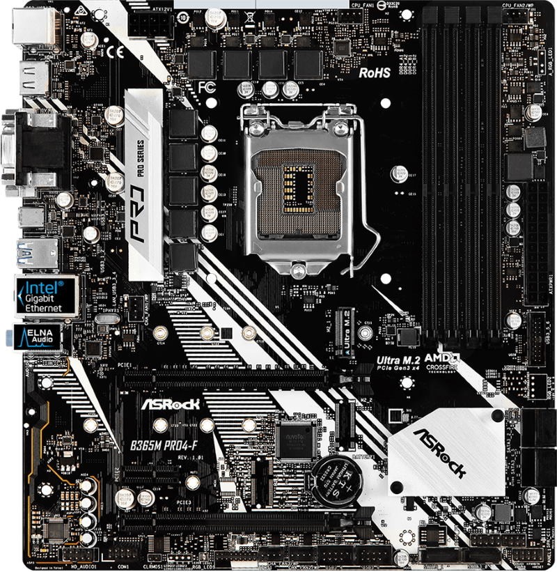 Материнская плата ASRock B365M Pro4-F