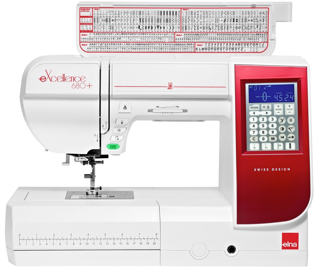 Швейная машина / оверлок Elna eXcellence 680+ купить ▷ цены и отзывы  магазинов Украины: продажа в Киеве, Днепропетровске, Одессе | Magazilla