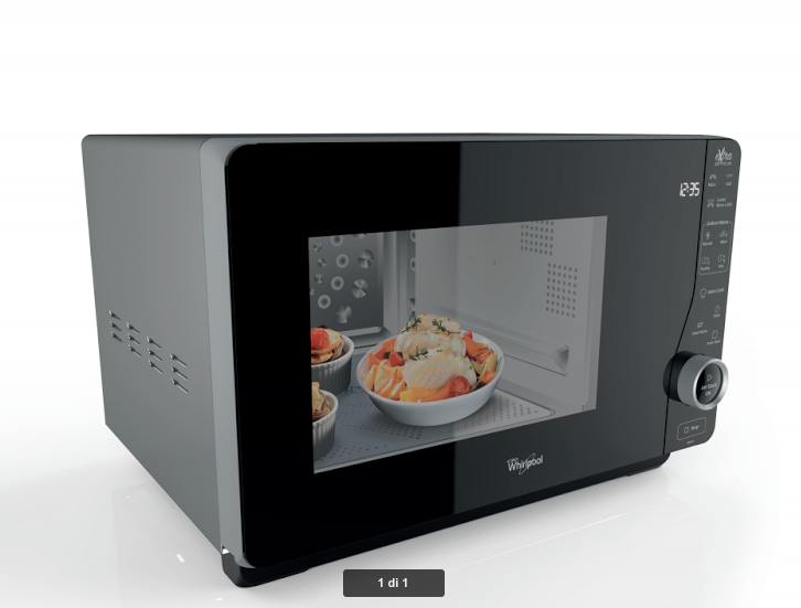 Микроволновая печь Whirlpool MWF 421 SL серебристый (8003437860591)