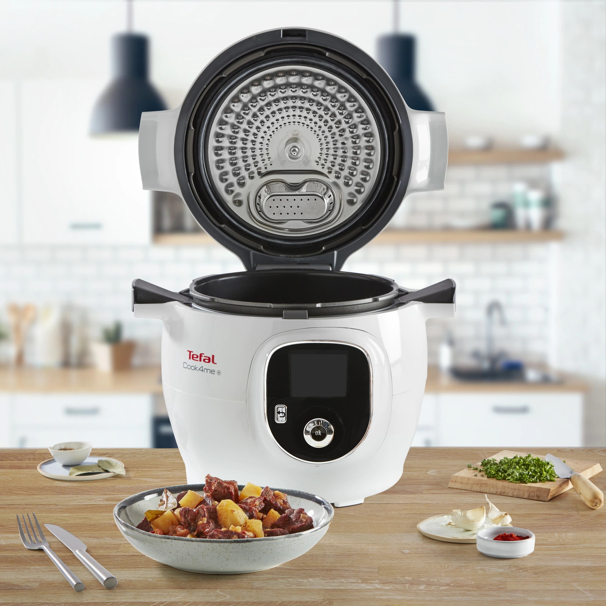 Мультиварка Tefal Cook4me+ CY851130. Обзоры, инструкции, ссылки: Tefal  Cook4me+ CY851130