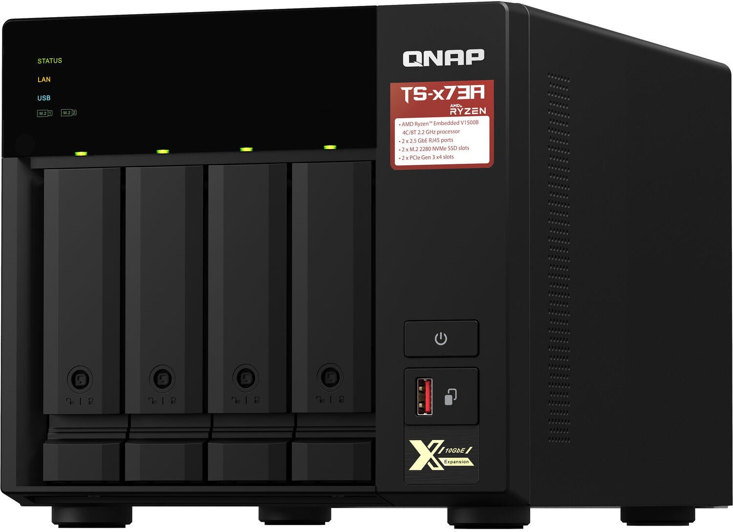 Купить NAS-сервер QNAP TS-473A-8G ОЗУ8 ГБ за 0 KGS | Кыргызстан Бишкек, Ош.  Доставка | Сравнение цен TS-473A-8G