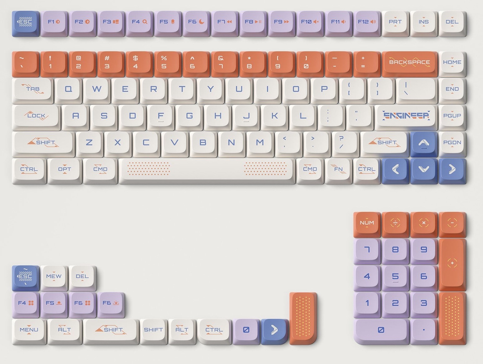 Клавиатура NuPhy Air60 V2 Cowberry Switch. Фото, видео, картинки