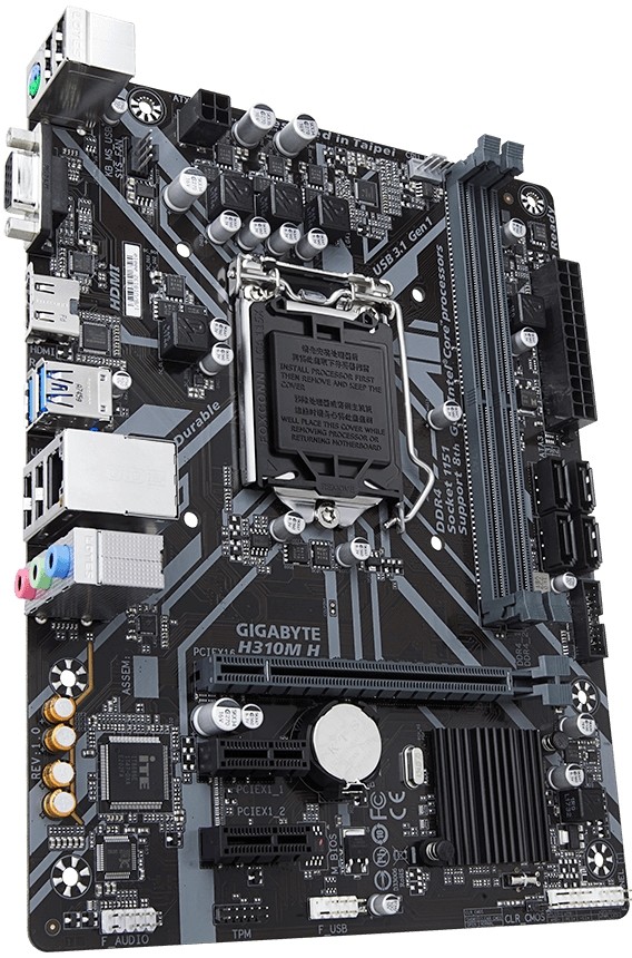 Материнская плата Gigabyte H310M H rev. 1.0