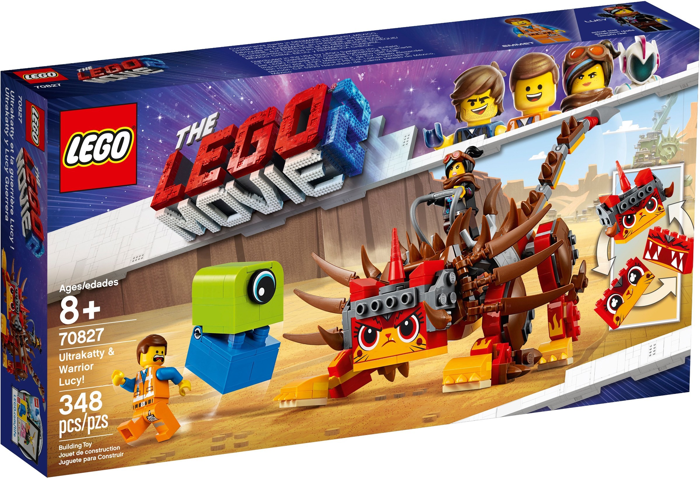 Ultrakatty /& Warrior Lucy 70827 LEGO® Movie™