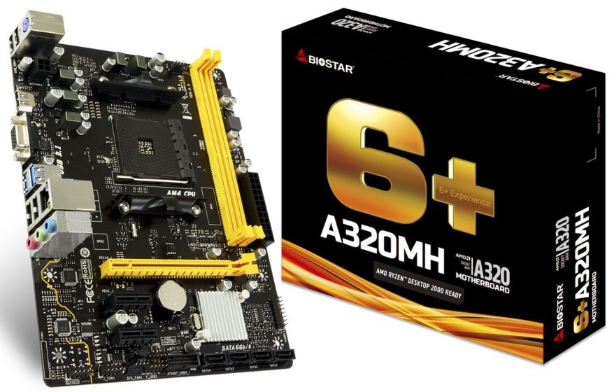 Материнская плата Biostar A320MH Ver. 6.x