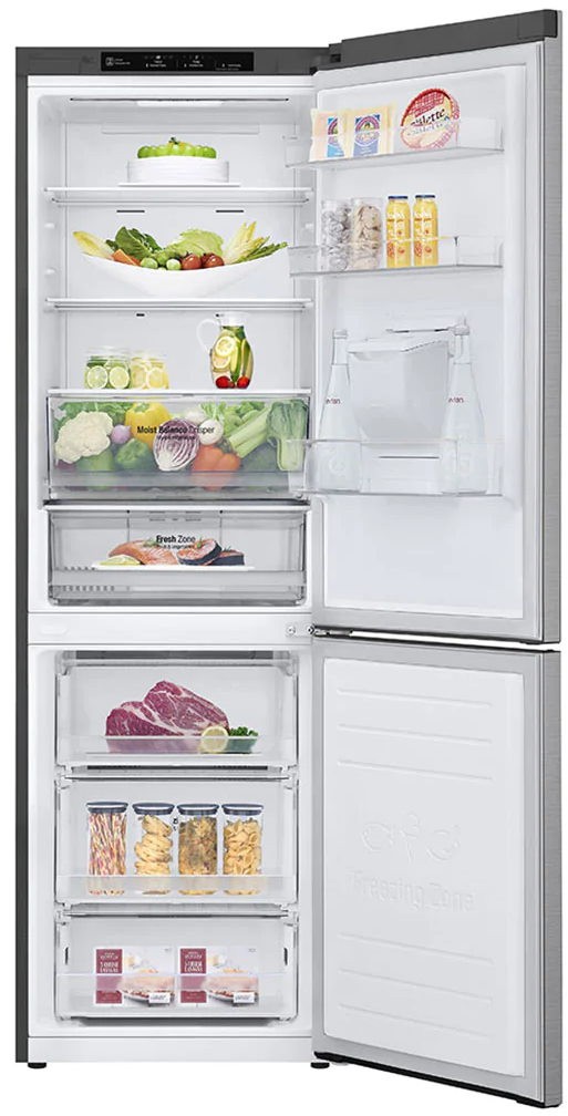 Холодильник LG GB-F61PZJMN серебристый (8806091014023)