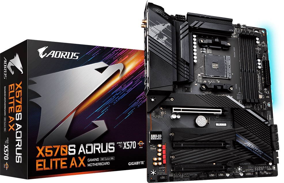 Материнская плата Gigabyte X570S AORUS ELITE AX