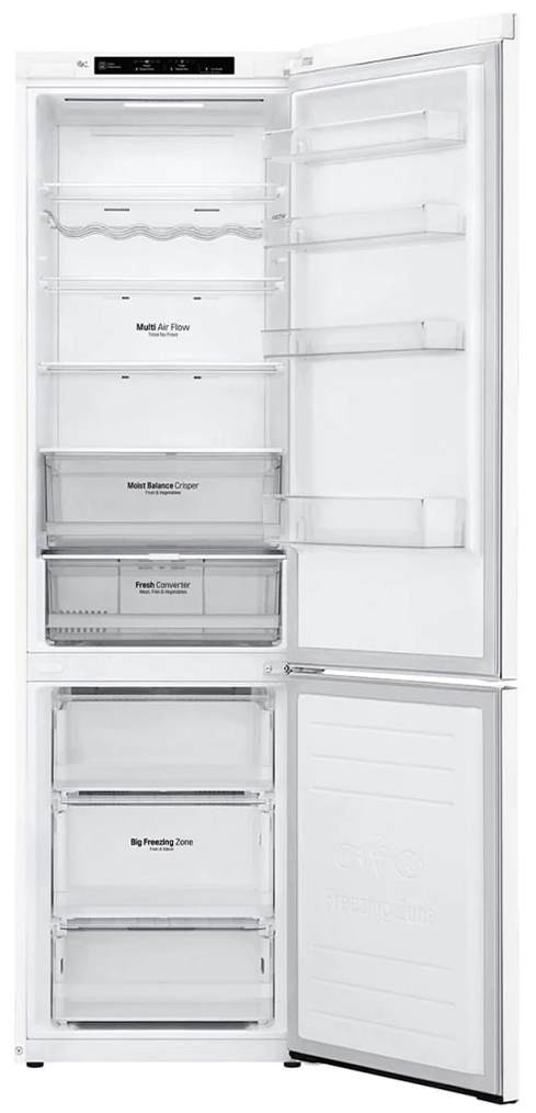 Холодильник LG GB-B62SWGGN белый (8806091391285)